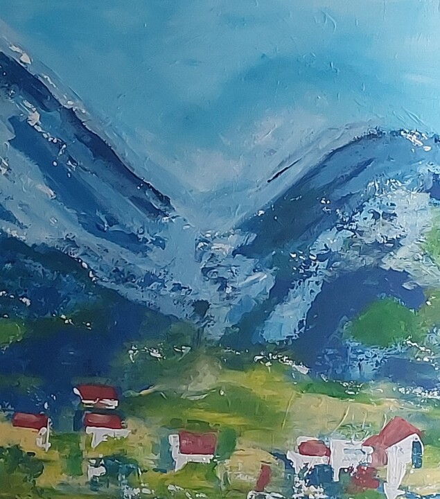 Schilderij,  31,5x31,5 in 