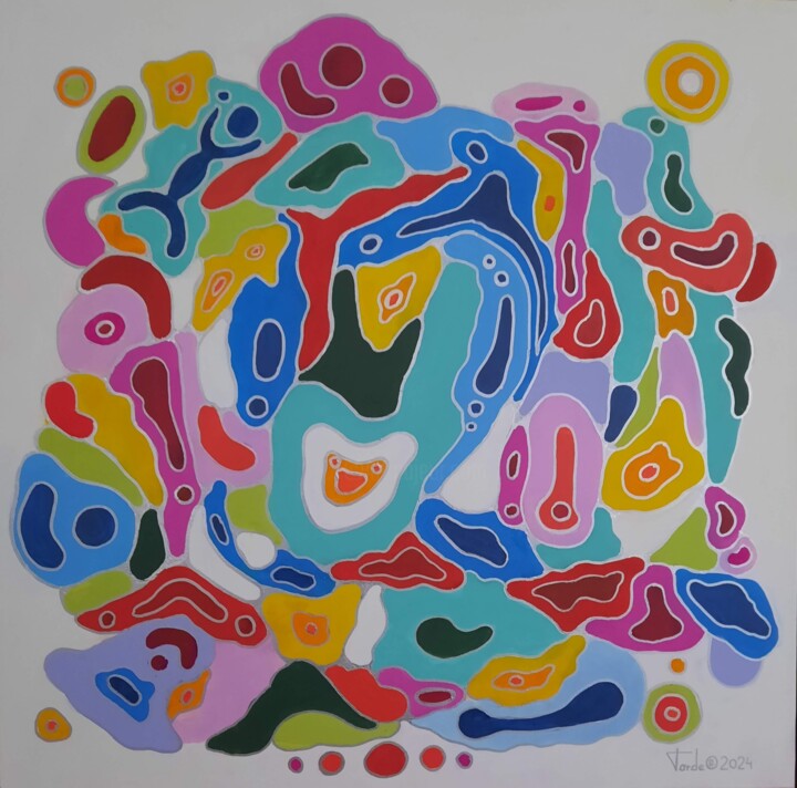 绘画,  39.4x39.4 in 
