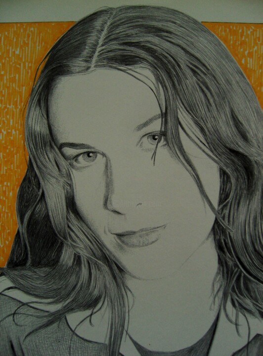 Alanis Morisette Tekening, 11,8x8,3 in