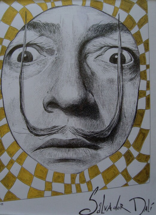 Dalí 图画, 11.8x8.3 in