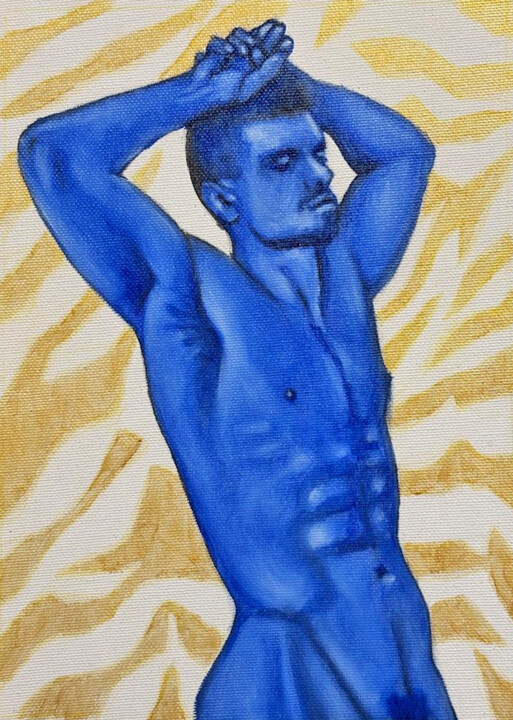 UN MATIN CHAUD ... 绘画, 10.9x7.8 in