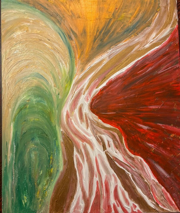 Tree of Life 绘画, 23.6x19.7 in