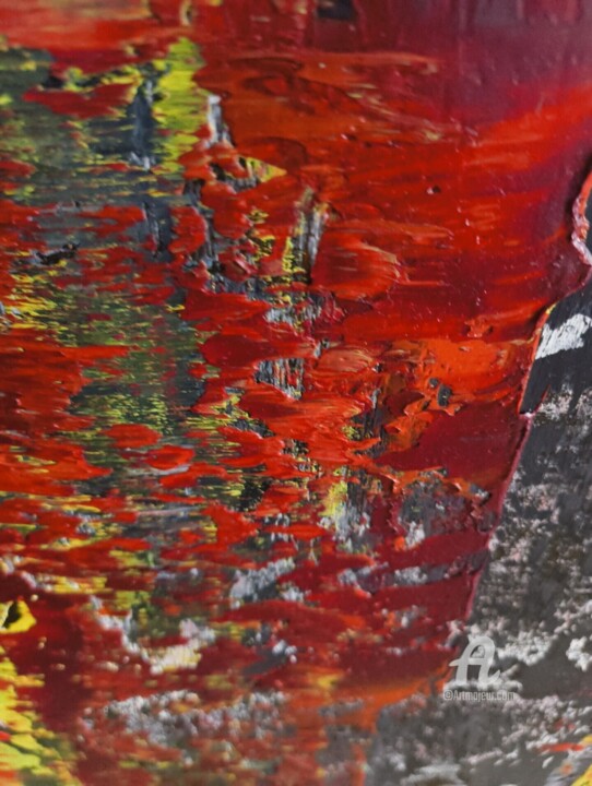 Artwork's surface or texture