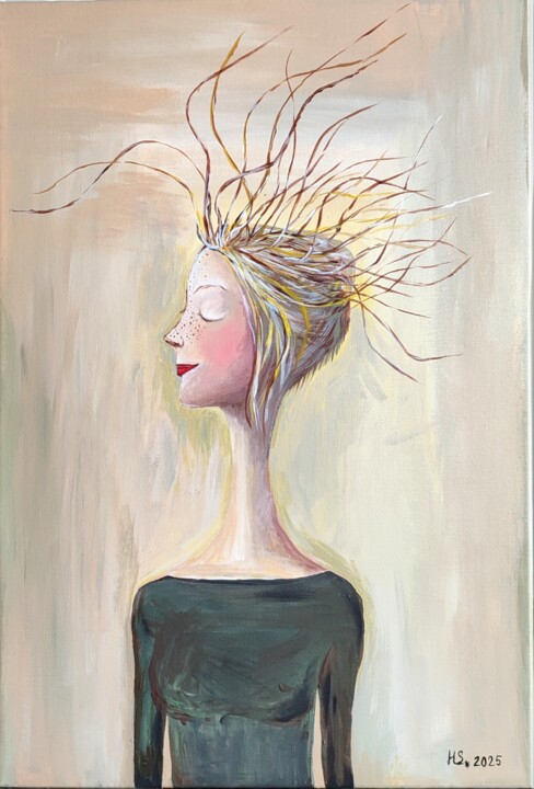 The mood of the wind (3) 60x40 绘画, 23.6x15.8 in