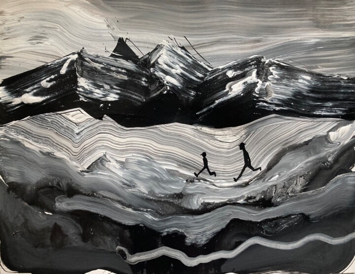绘画,  19.7x25.6 in 