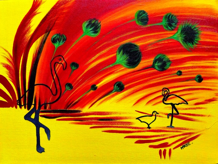 Envie de Couleurs 绘画, 11.8x15.8 in