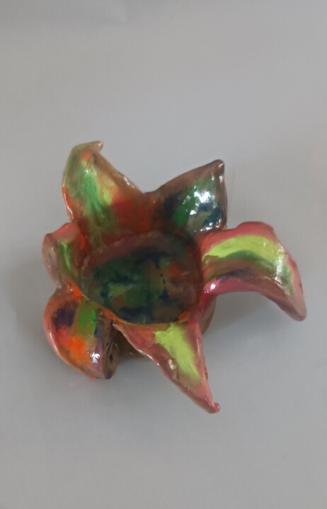 Céramique Art color 雕塑, 3.5x4.3 in