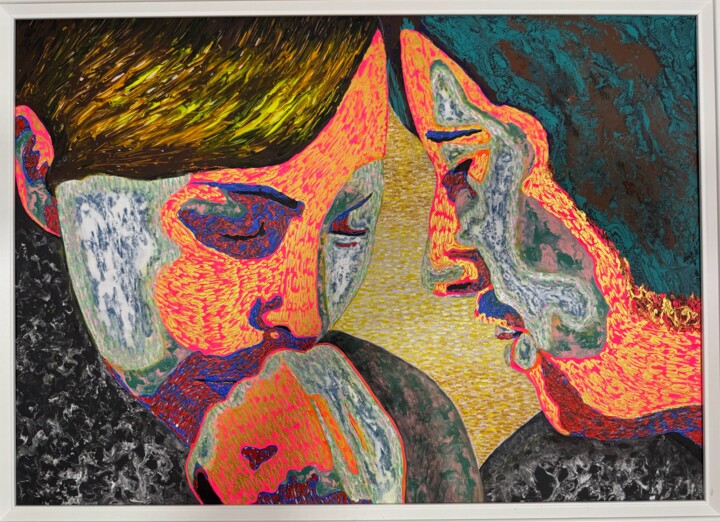Tuesday Evening 绘画, 19.7x27.6 in