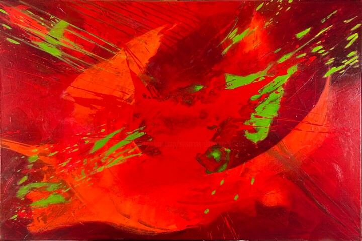 LEIDENSCHAFTLICHE IMPULSE 绘画, 31.5x47.2 in
