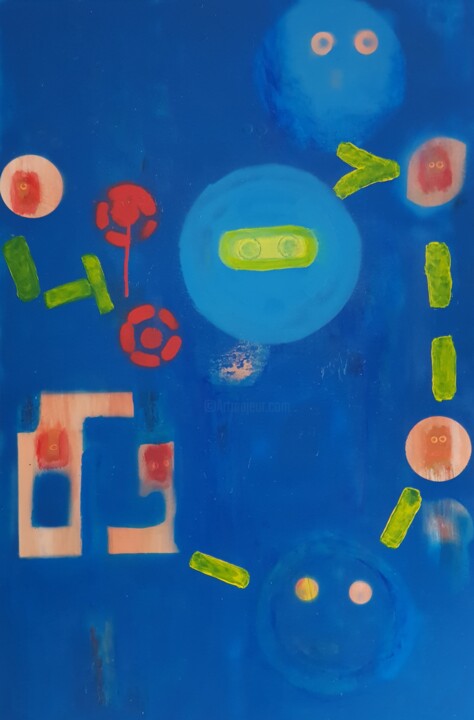 绘画,  35.4x23.6 in 