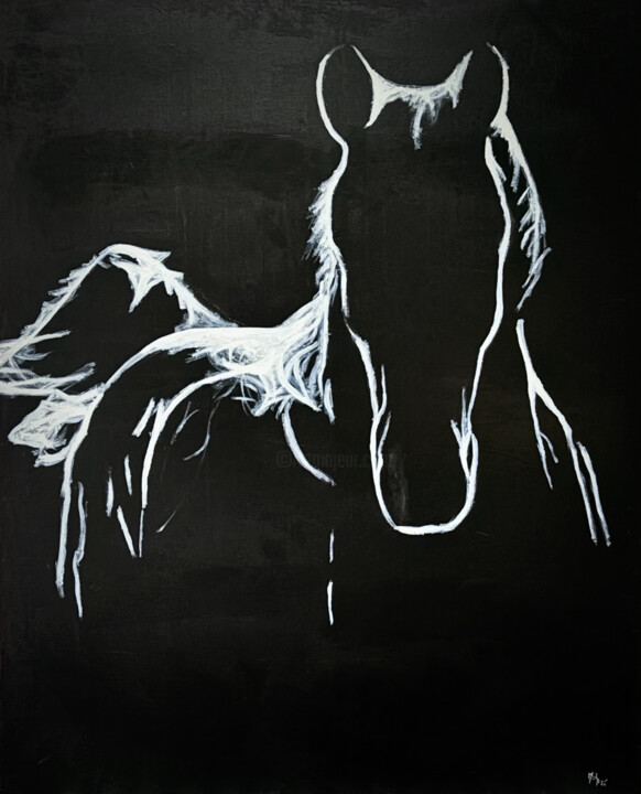 Horse 2 Картина, 39,4x31,9 in