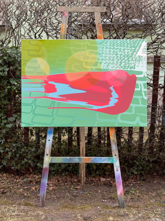 Steps of the making of the work