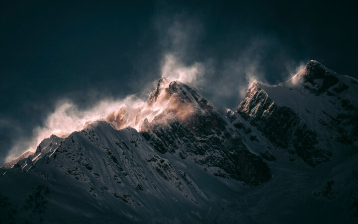 Photographie intitulée "Le souffle de la mo…" par Loïc Cancade, Œuvre d'art originale, Photographie numérique