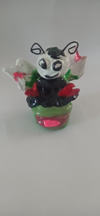 雕塑,  3.9x3.9 in 