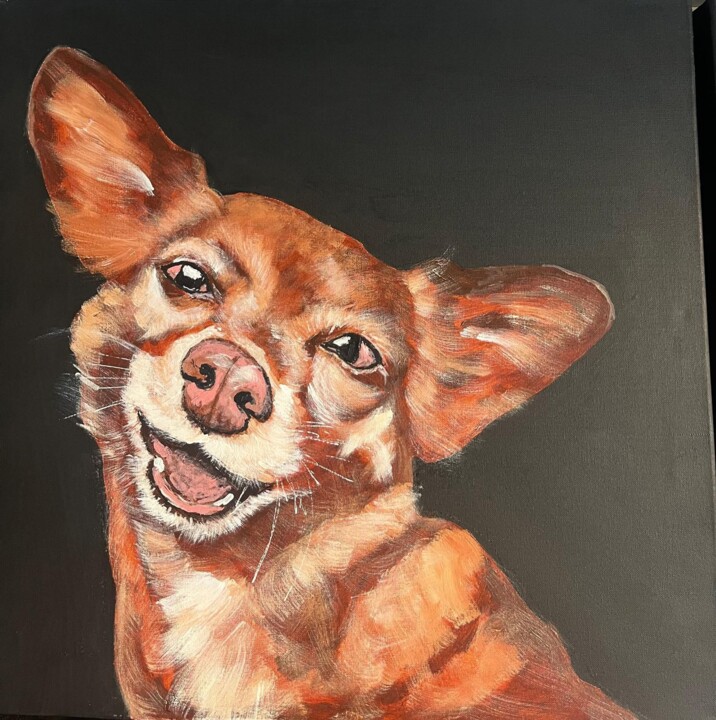Best friend 绘画, 23.6x23.6 in