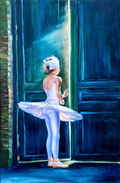 My little ballerina 绘画, 15.8x11.8 in