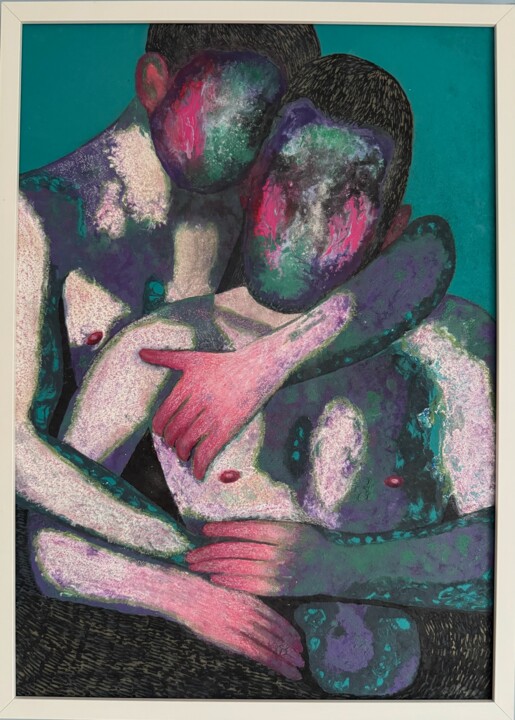 Aver Cura n.9 绘画, 28.4x20.5 in
