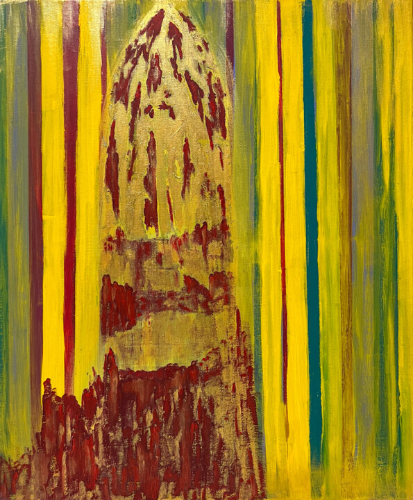 Lingam 绘画, 23.6x19.7 in