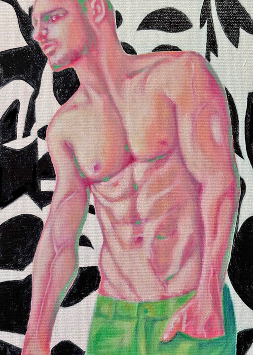 AVANT LE SOIR 绘画, 10.9x7.8 in