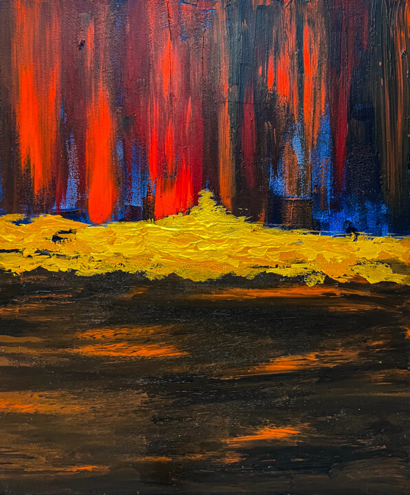 Tundra 绘画, 23.6x19.7 in