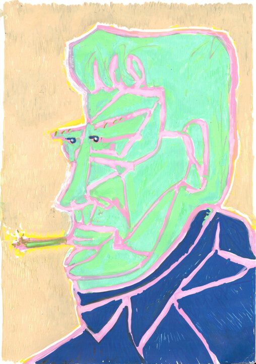 Oh Boy, I'm going pale 图画, 11.7x8.3 in