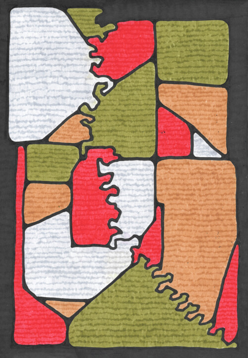 La Réunion 图画, 11.7x8.3 in