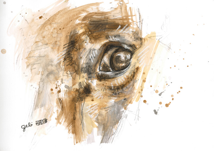 Regard 12 绘画, 8.3x11.6 in