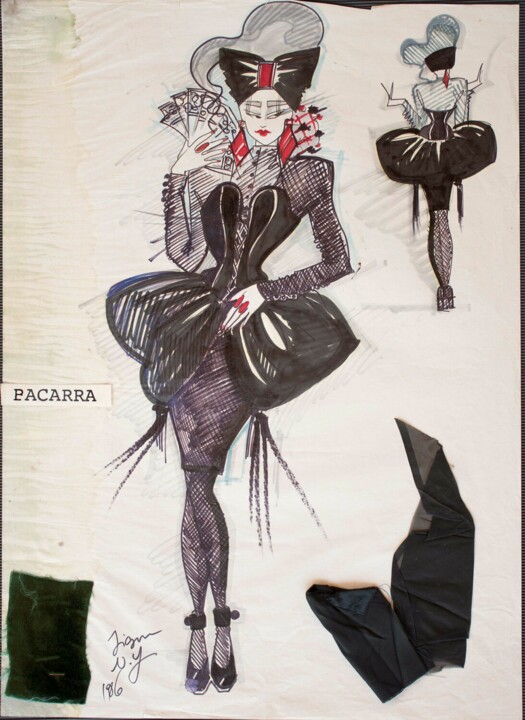 Bacarra Dessin, 23,6x16,5 in