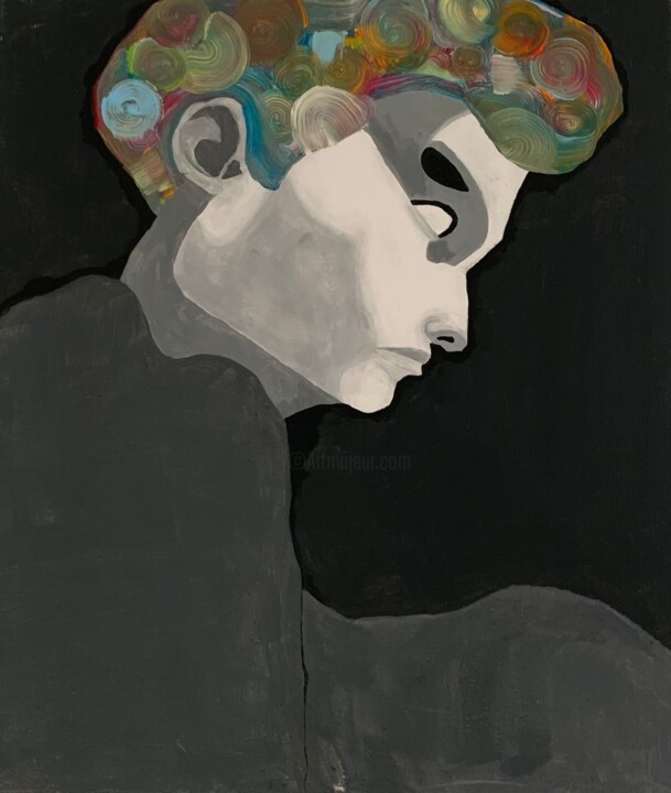 绘画,  31.5x27.6 in 