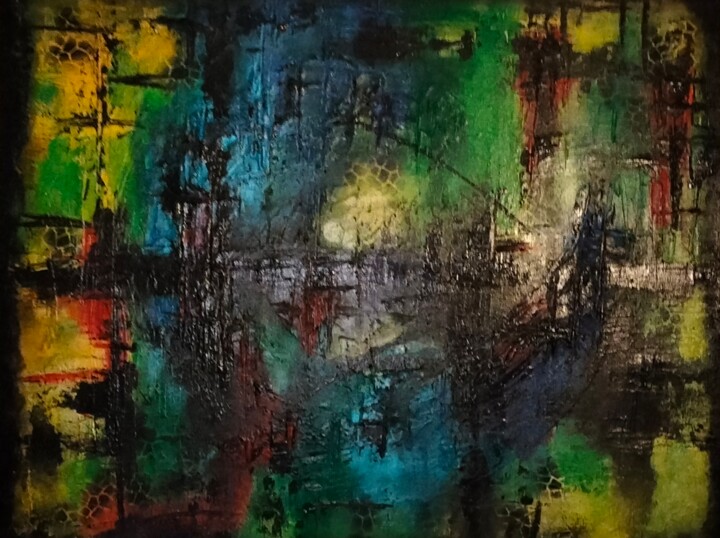 Chaos 绘画, 31.5x39.4 in