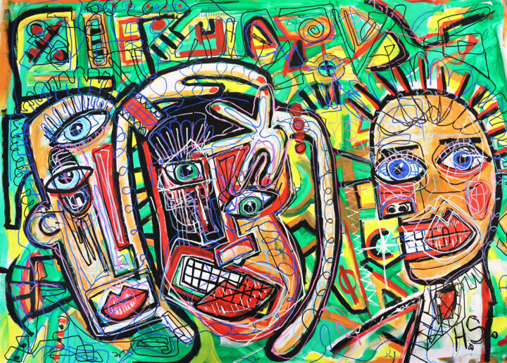 Shame Картина, 47x63 in