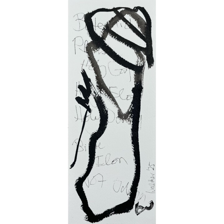 绘画,  9.8x3.9 in 