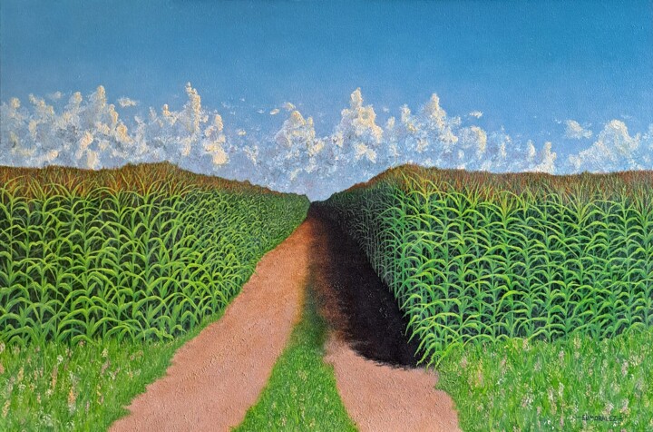 DEEP SUMMER Картина, 24x36 in