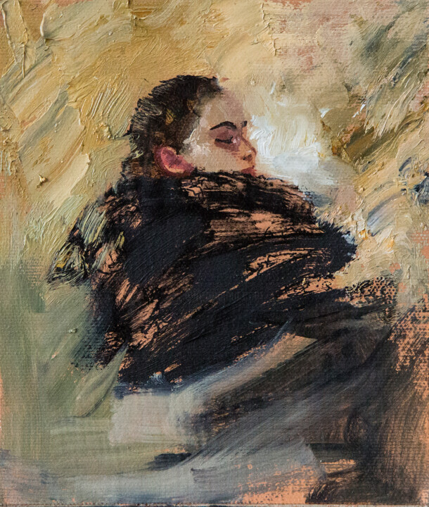 миниатюра 6 绘画, 5.5x4.3 in