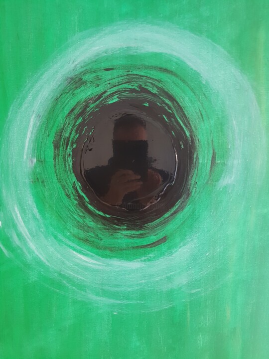 Lao's Mirror 绘画, 35.4x23.6 in