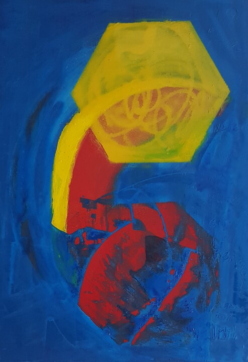 Mizaru (three mistic Monkeys) Картина, 27,6x23,6 in
