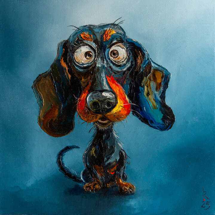 No Treats? Seriously? 绘画, 19.7x19.7 in
