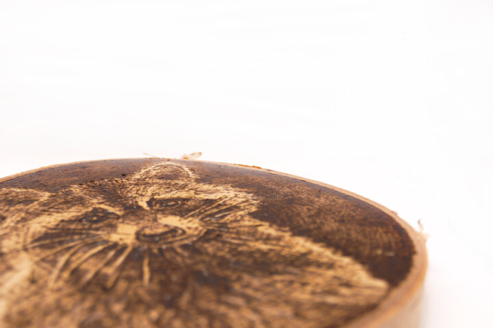 Artwork's surface or texture