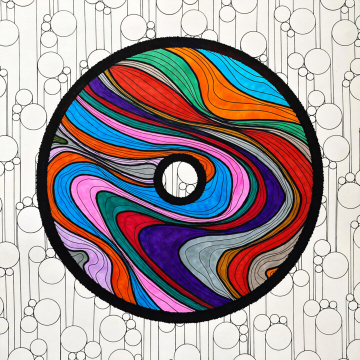 Fusion 绘画, 15.8x15.8 in