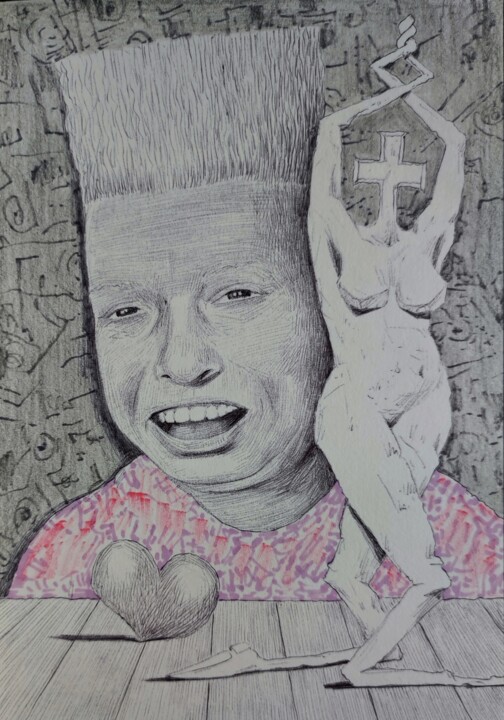 图画,  8.3x5.5 in 