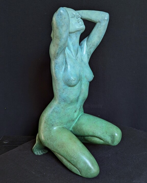 Sculpture intitulée "ELEVATION 2" par Sylvie Bourély (SB), Œuvre d'art originale, Bronze
