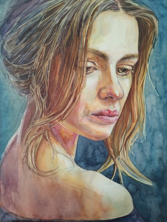 The Serenity Within 绘画, 20.1x14 in