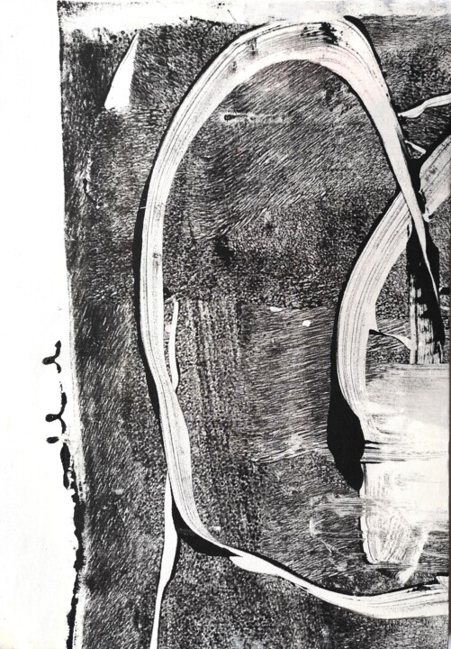 Painting titled "Untitled 55C" by Massimo Quadrelli, Original Artwork, Acrylic Mounted on Wood Stretcher frame