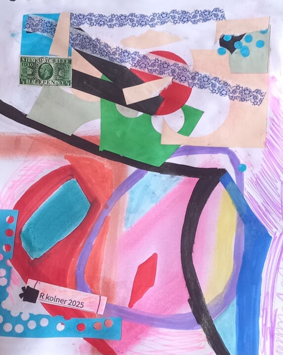 Collages,  11x8,7 in 
