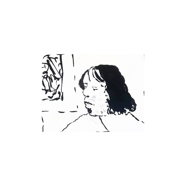 Portrait drawings III 图画, 9.8x11.8 in