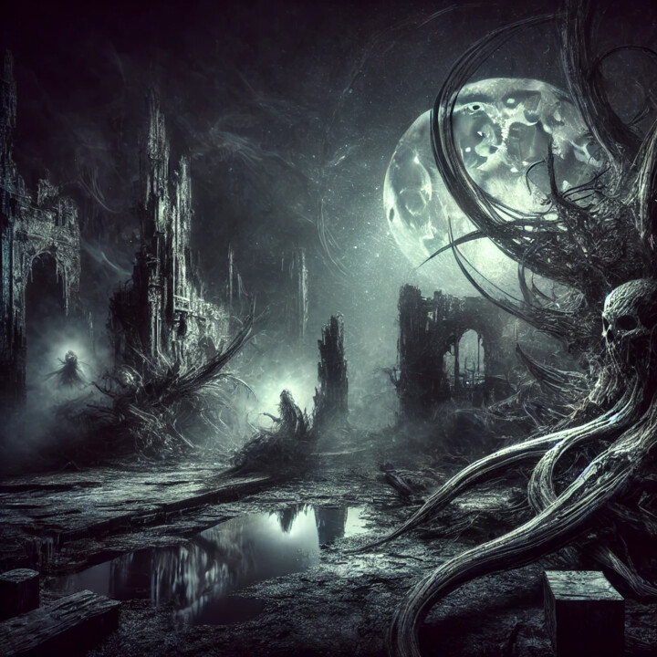 Moonroot Cathedral 数字艺术