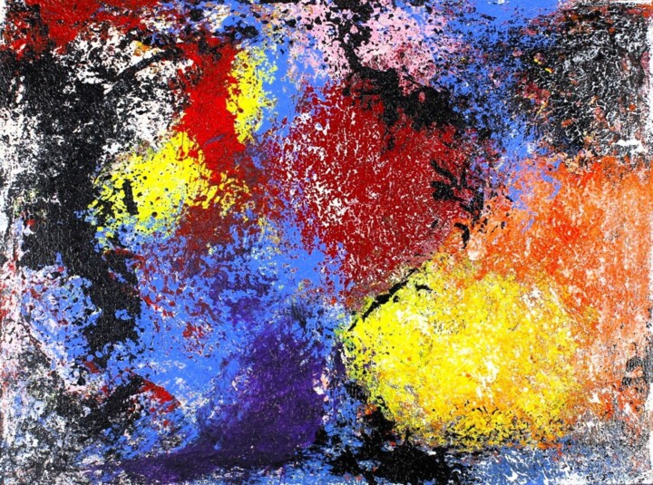 Painting titled "Sofia" 60x80 cm - E…" by Alessandro Butera, Original Artwork, Acrylic Mounted on Wood Stretcher frame