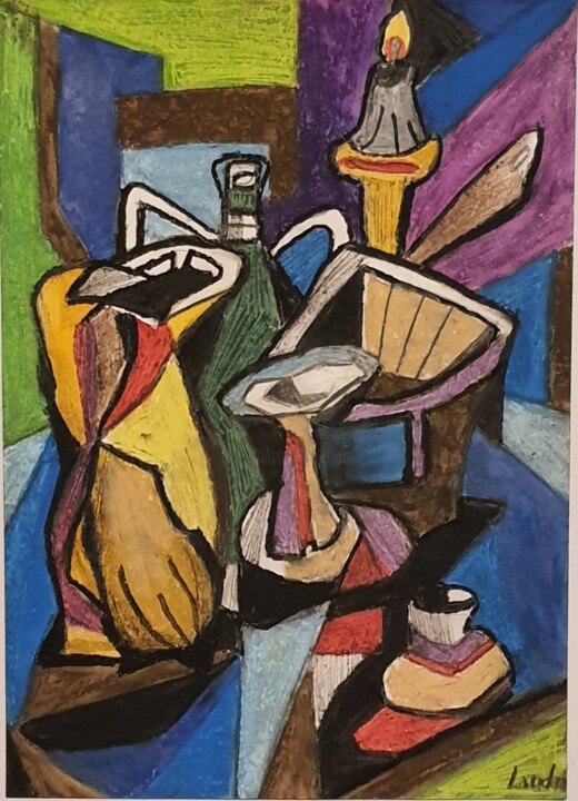 Nature morte n1 Disegno, 16,5x11,4 in