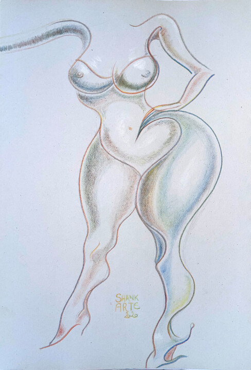 Curves 图画, 11.8x7.9 in