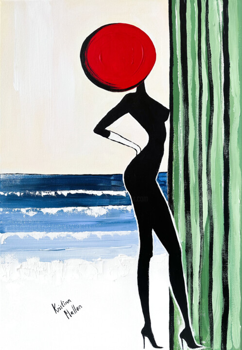 A Room with a Sea View: The Muse’s Silhouette Tablo, 21,7x15 in